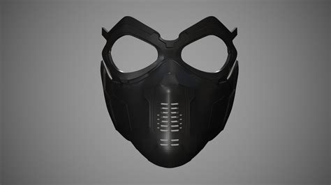 winter soldier mask stl